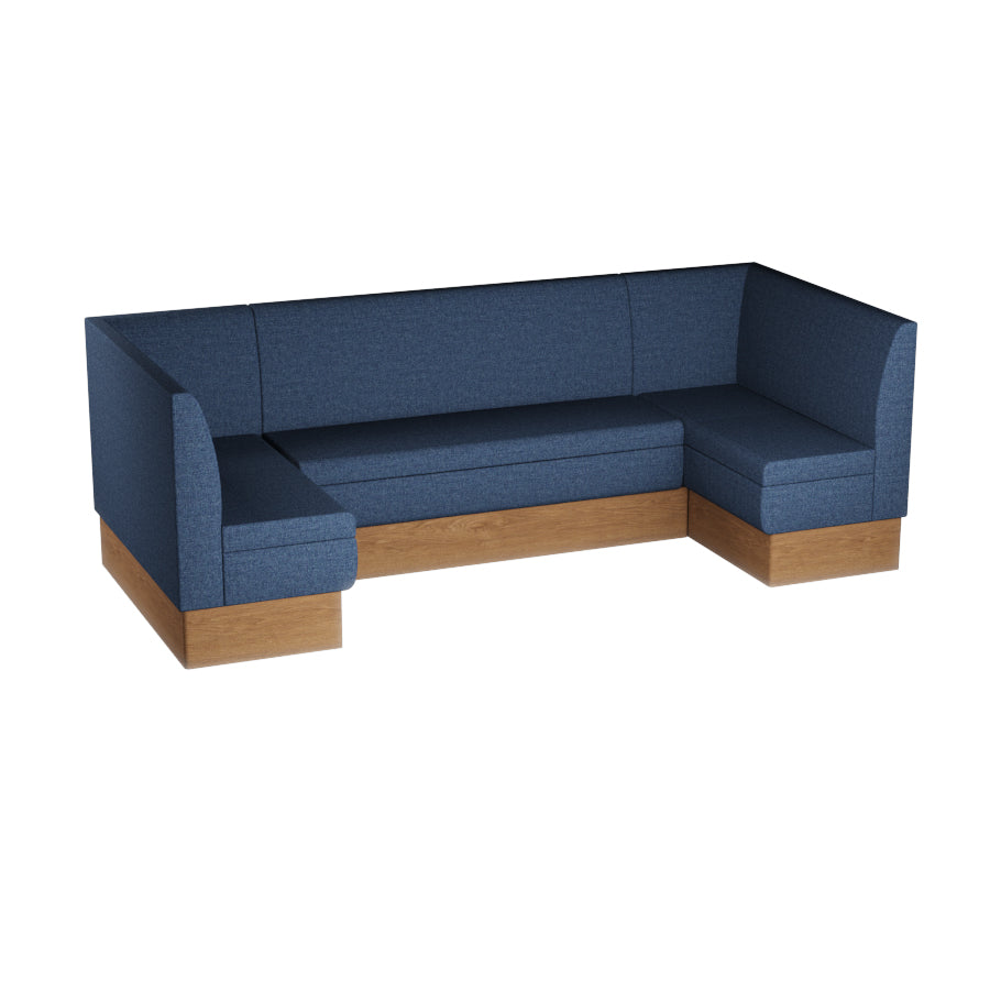 Large U-Shaped Booth Set