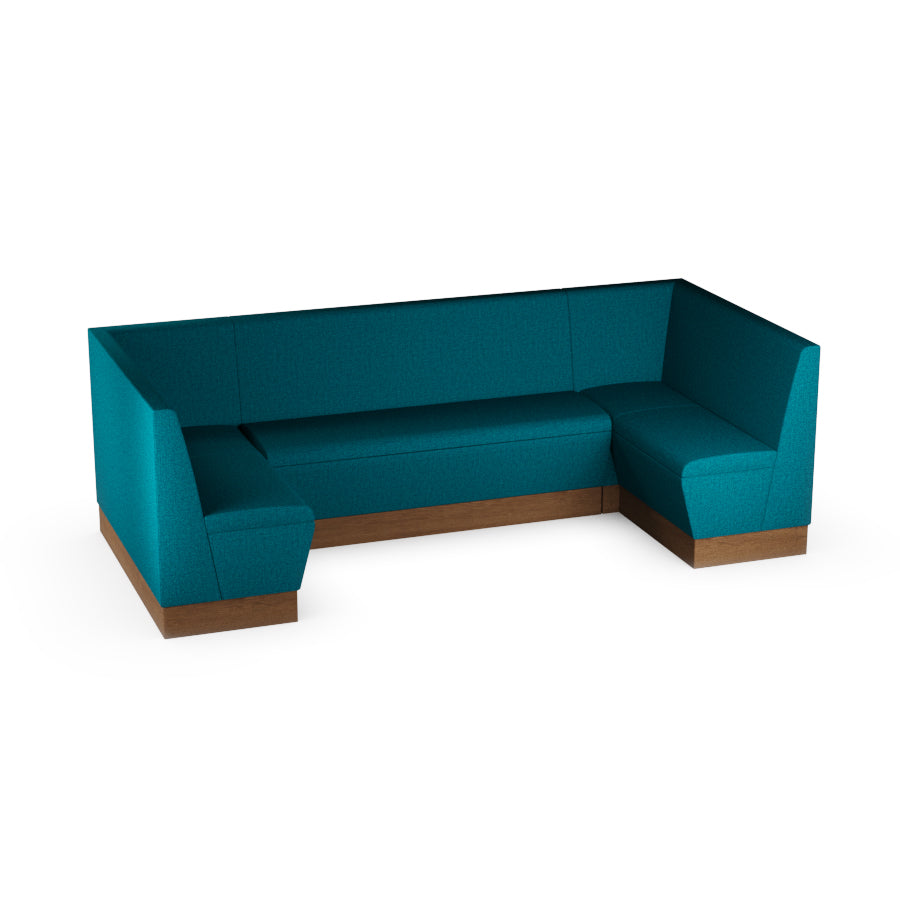 Large U-Shaped Booth Set