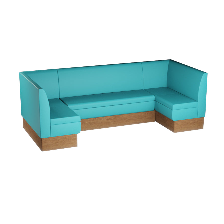 Large U-Shaped Booth Set