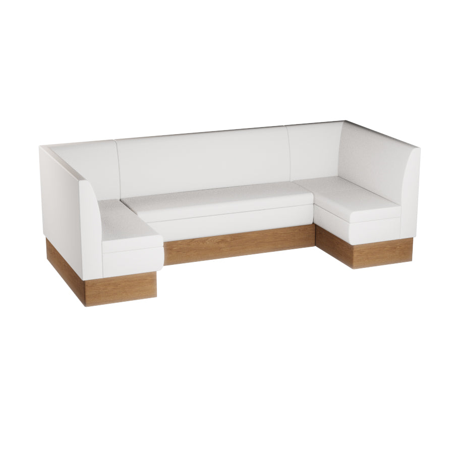 Large U-Shaped Booth Set