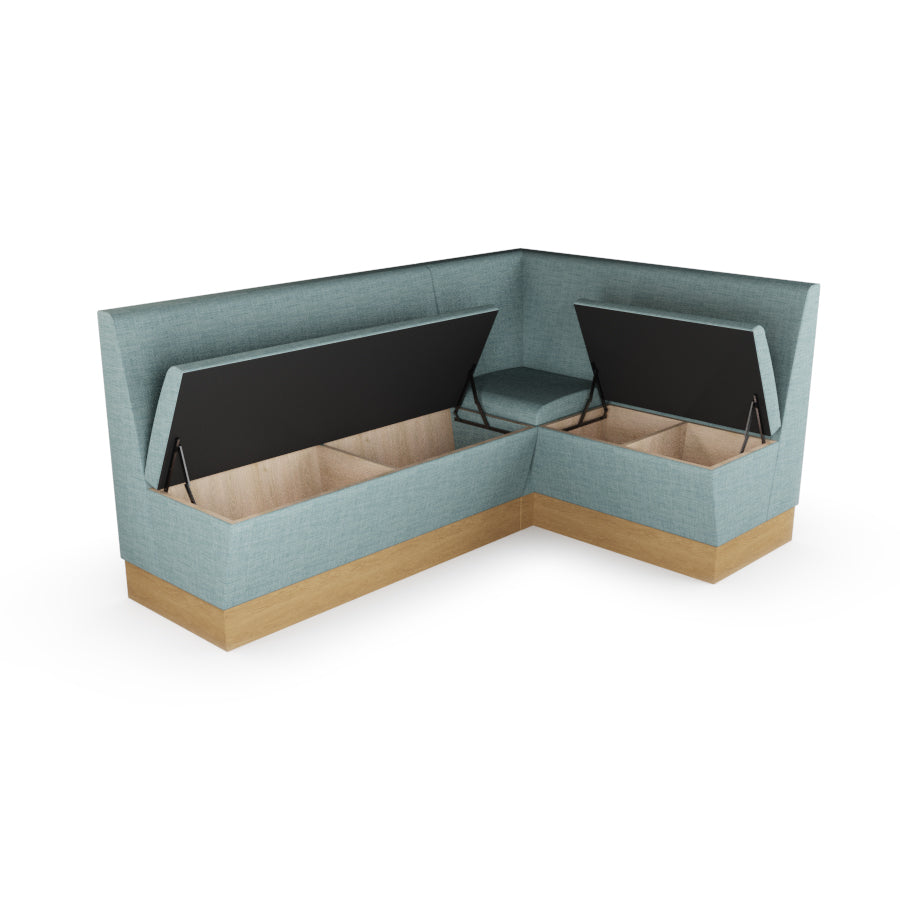 Medium Corner Booth Set