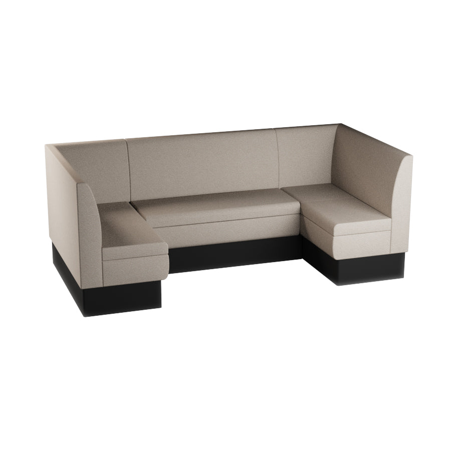 Medium U-Shaped Booth Set