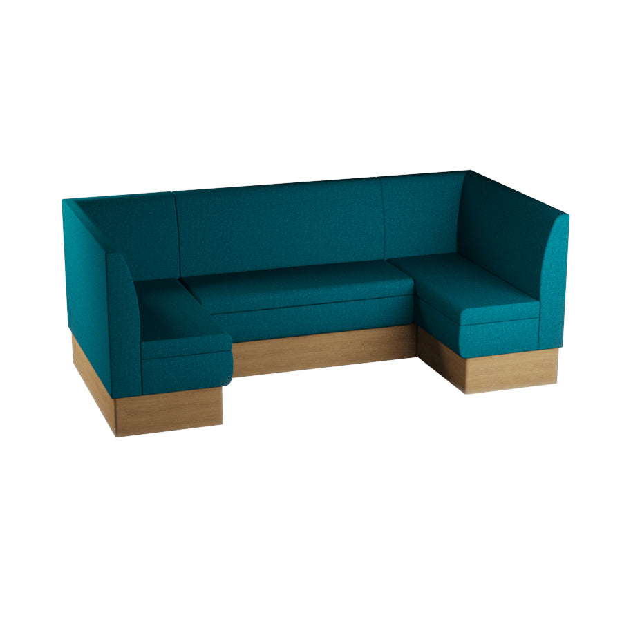 Medium U-Shaped Booth Set