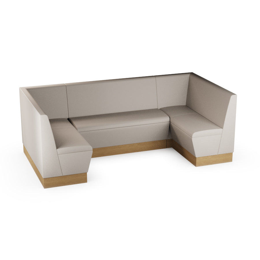 Medium U-Shaped Booth Set