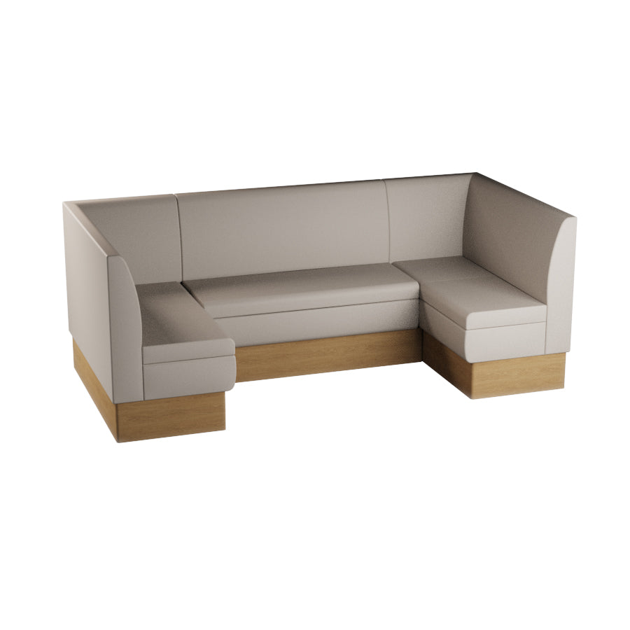 Medium U-Shaped Booth Set