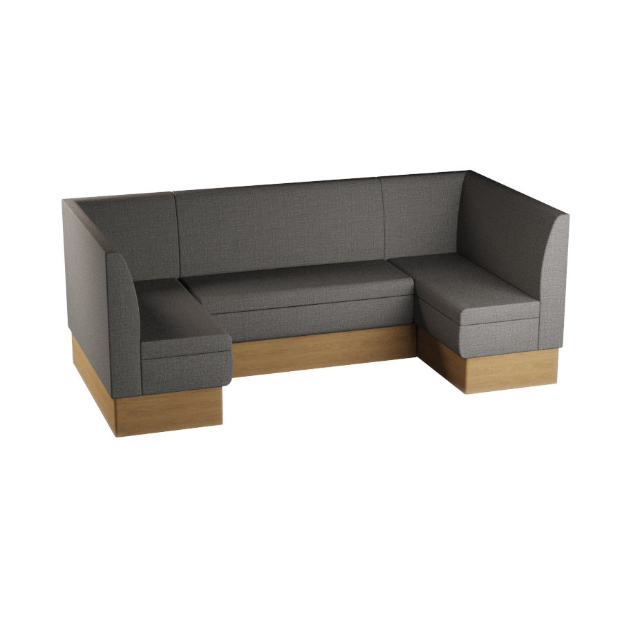 Medium U-Shaped Booth Set