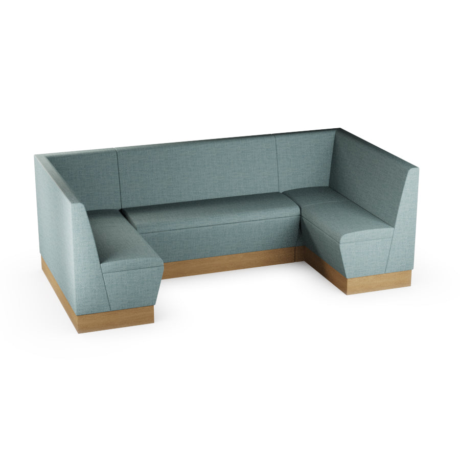 Medium U-Shaped Booth Set