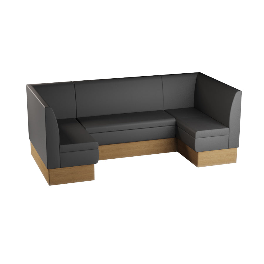 Medium U-Shaped Booth Set