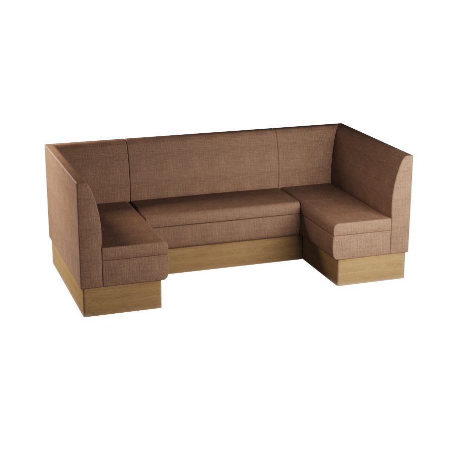 Medium U-Shaped Booth Set