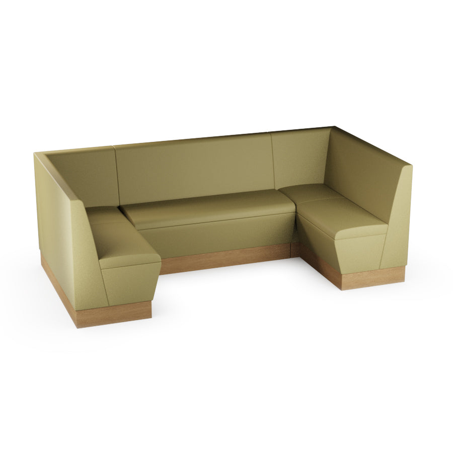 Medium U-Shaped Booth Set