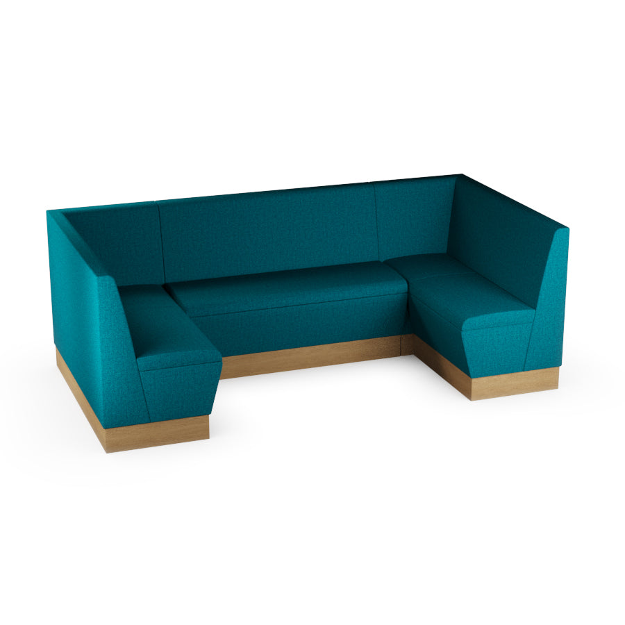 Medium U-Shaped Booth Set