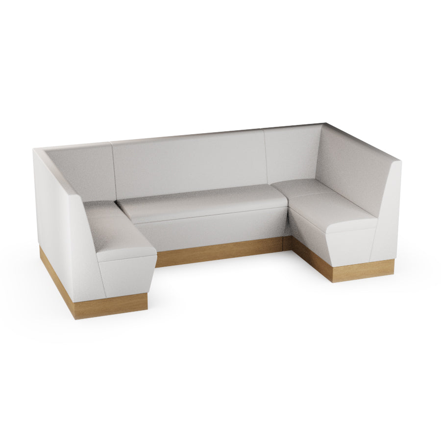 Medium U-Shaped Booth Set