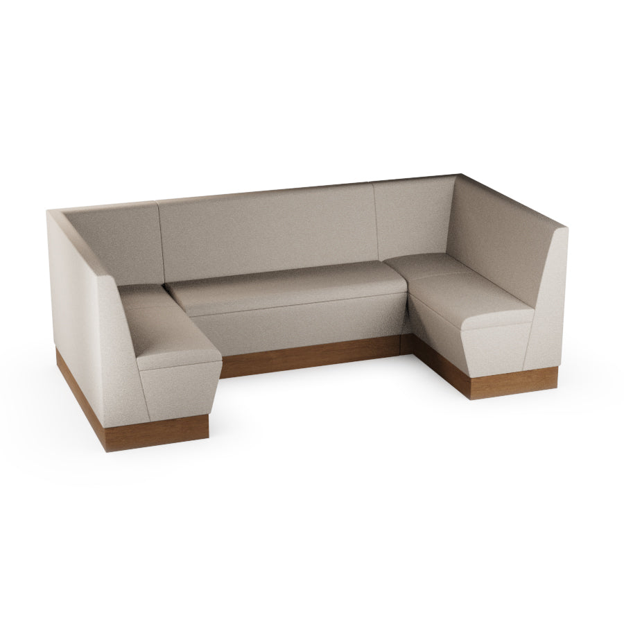 Medium U-Shaped Booth Set