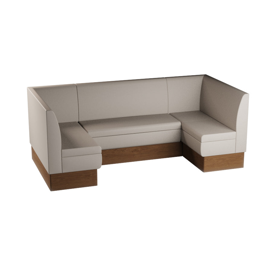 Medium U-Shaped Booth Set