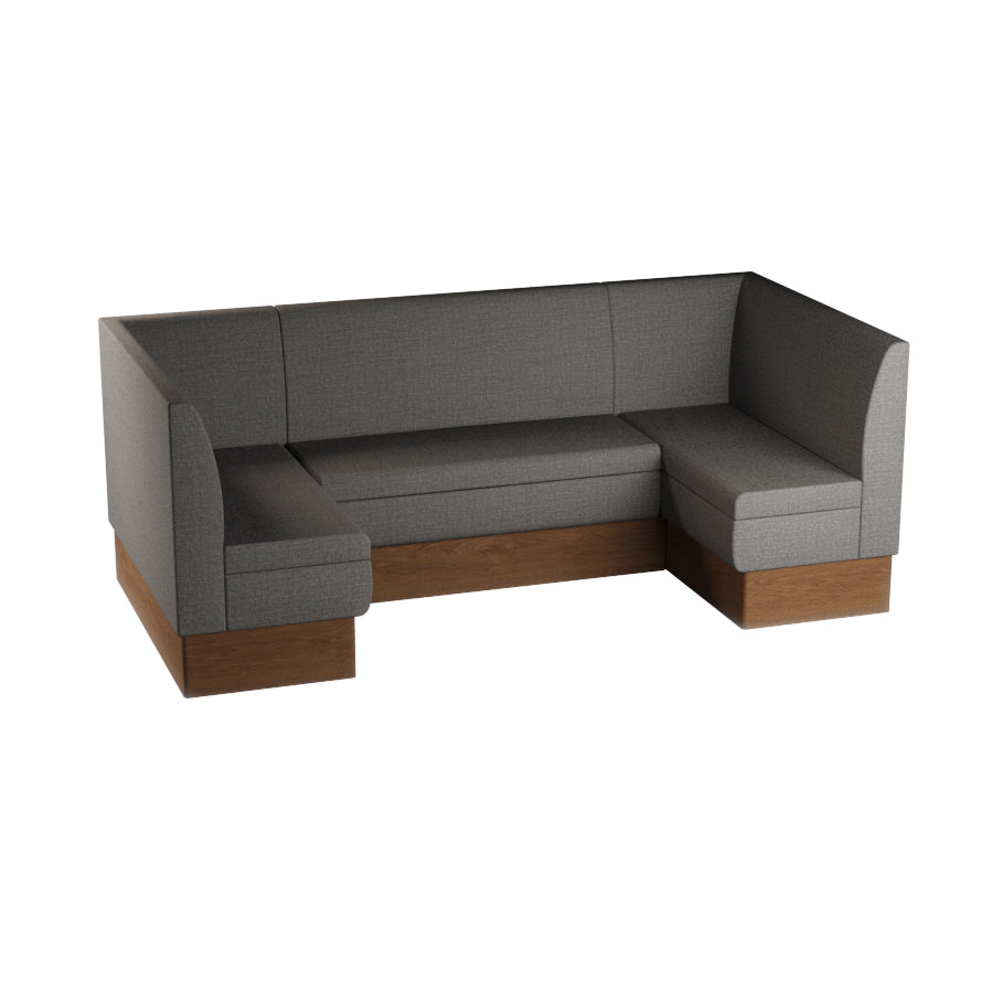 Medium U-Shaped Booth Set