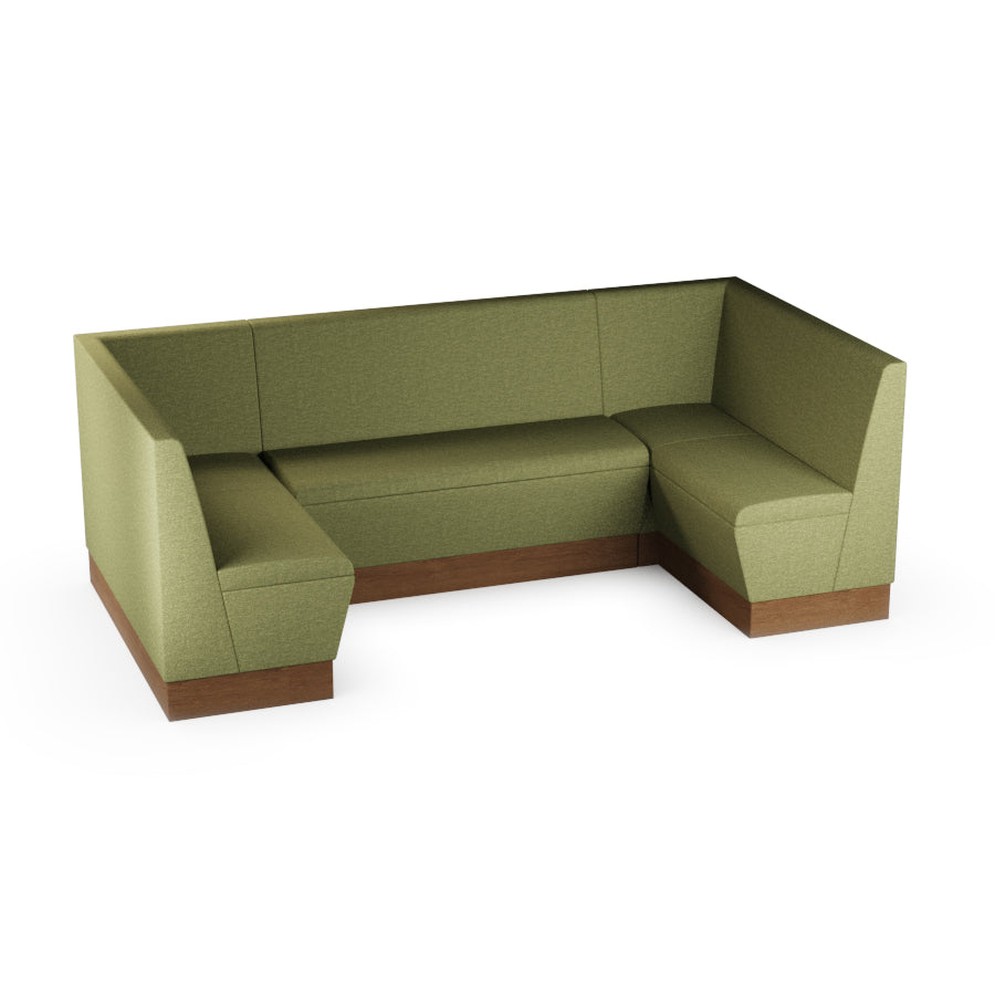 Medium U-Shaped Booth Set