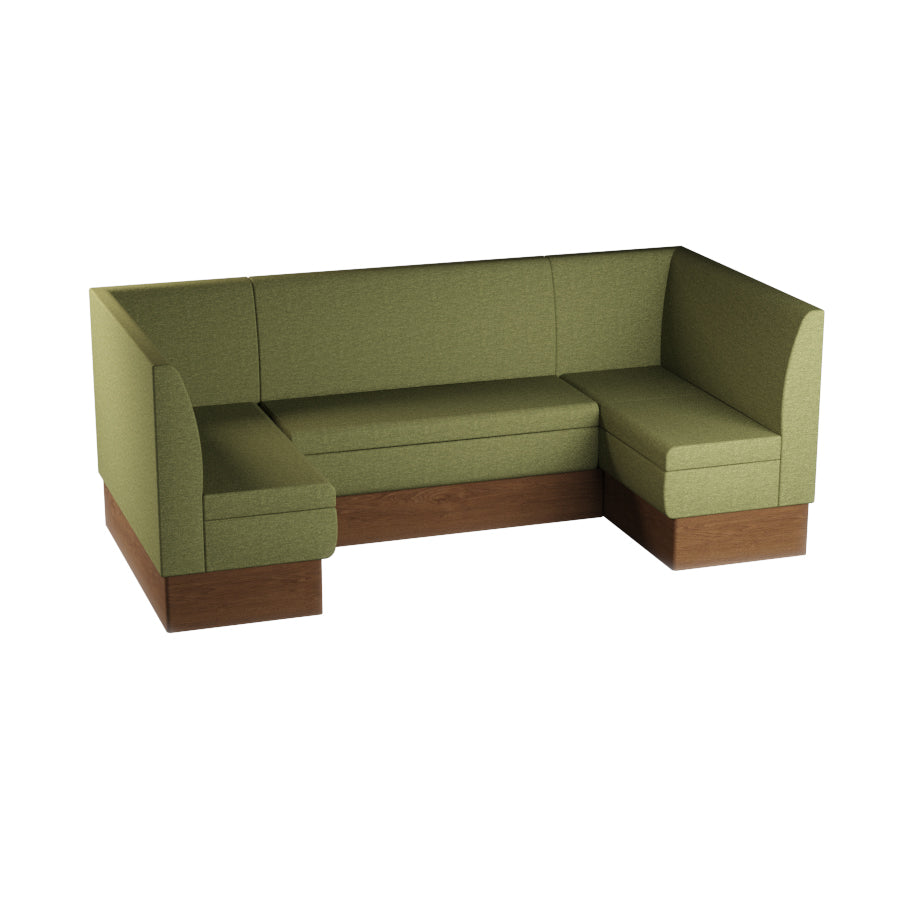 Medium U-Shaped Booth Set