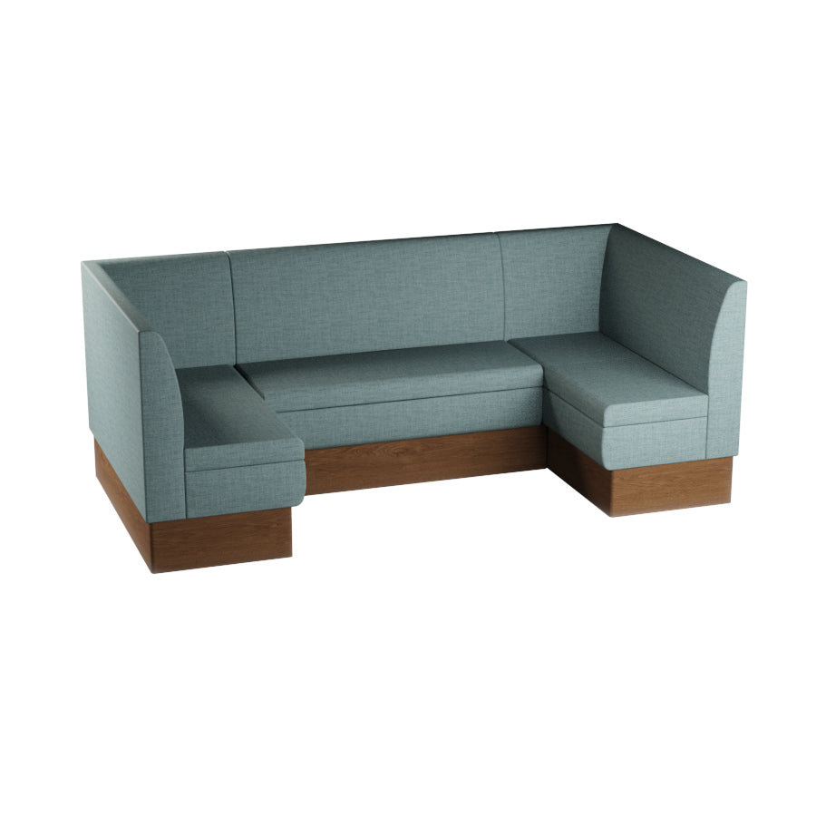 Medium U-Shaped Booth Set