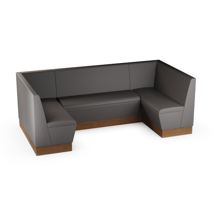 Medium U-Shaped Booth Set