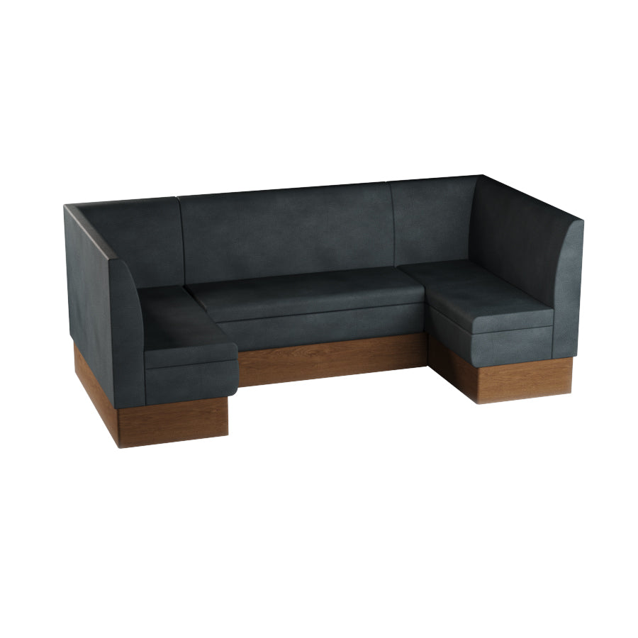 Medium U-Shaped Booth Set