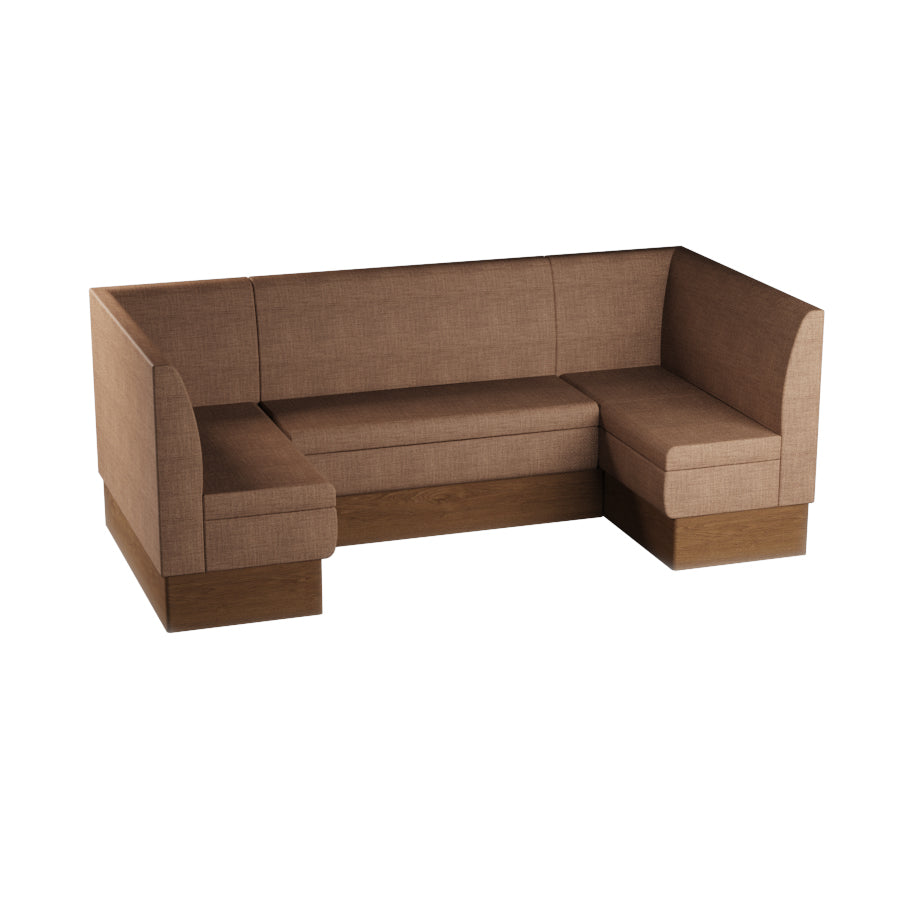 Medium U-Shaped Booth Set