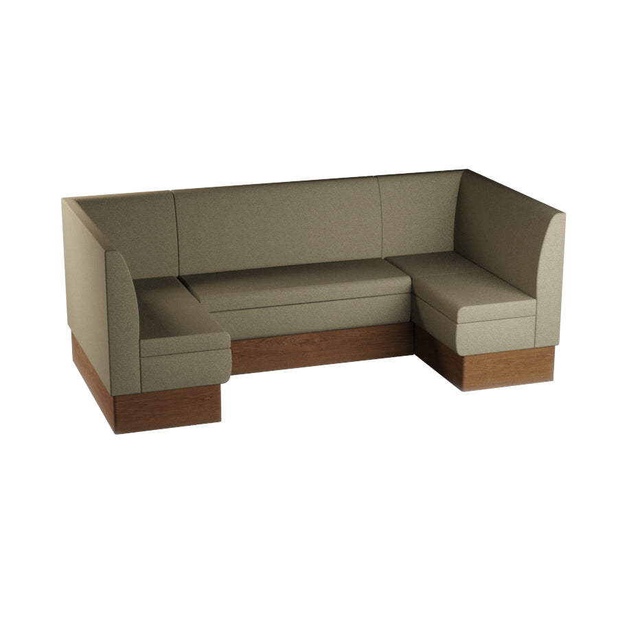 Medium U-Shaped Booth Set
