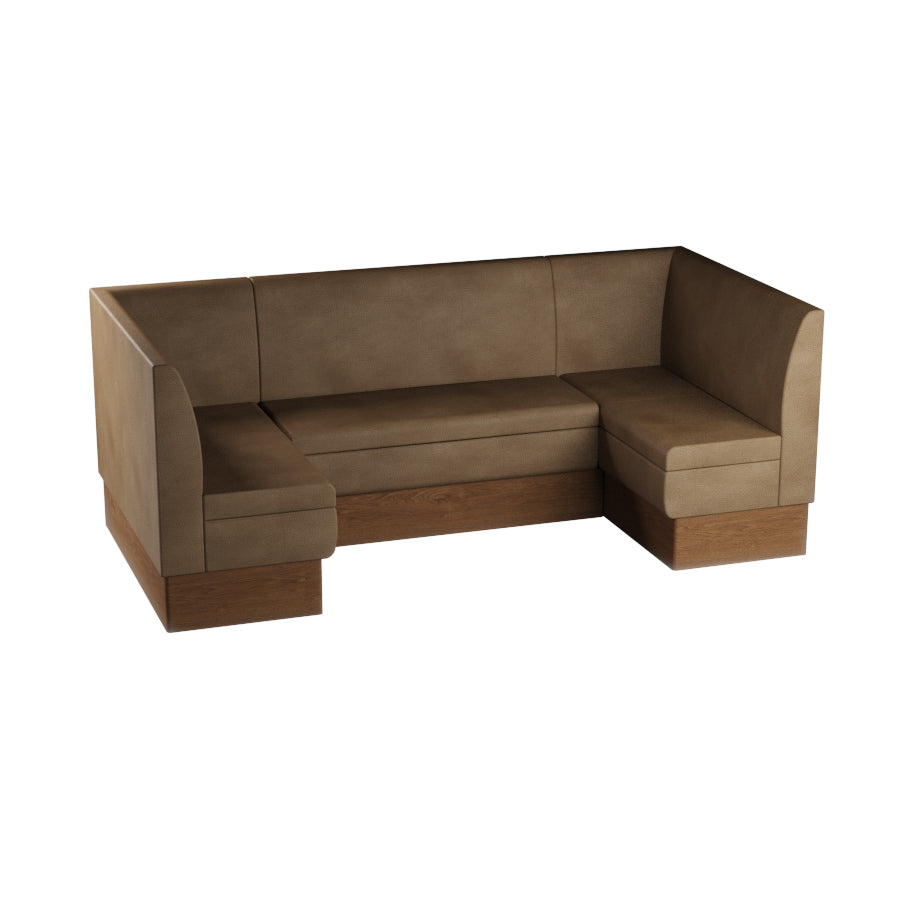 Medium U-Shaped Booth Set