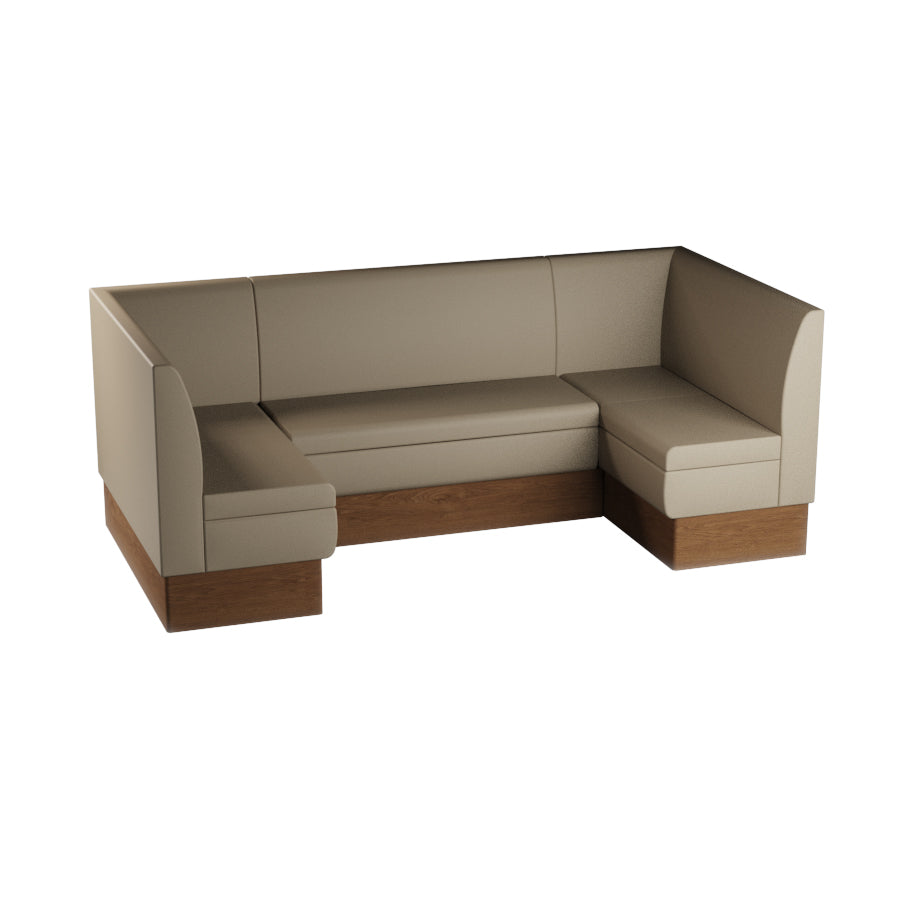 Medium U-Shaped Booth Set
