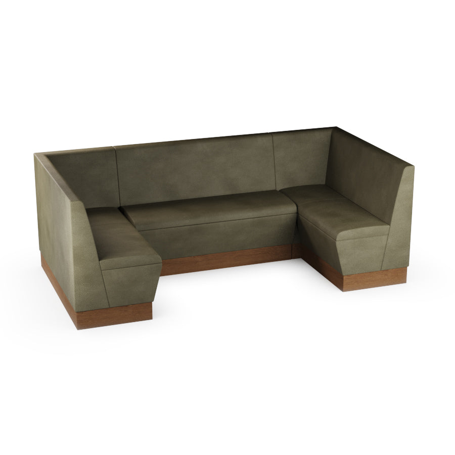 Medium U-Shaped Booth Set
