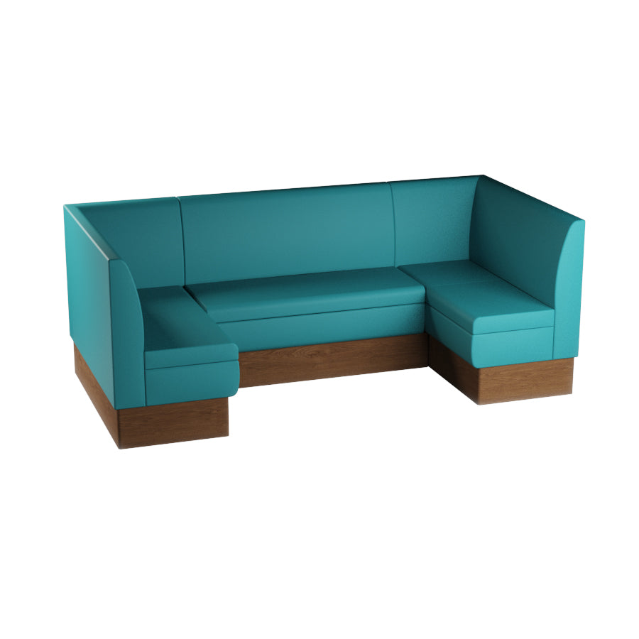 Medium U-Shaped Booth Set
