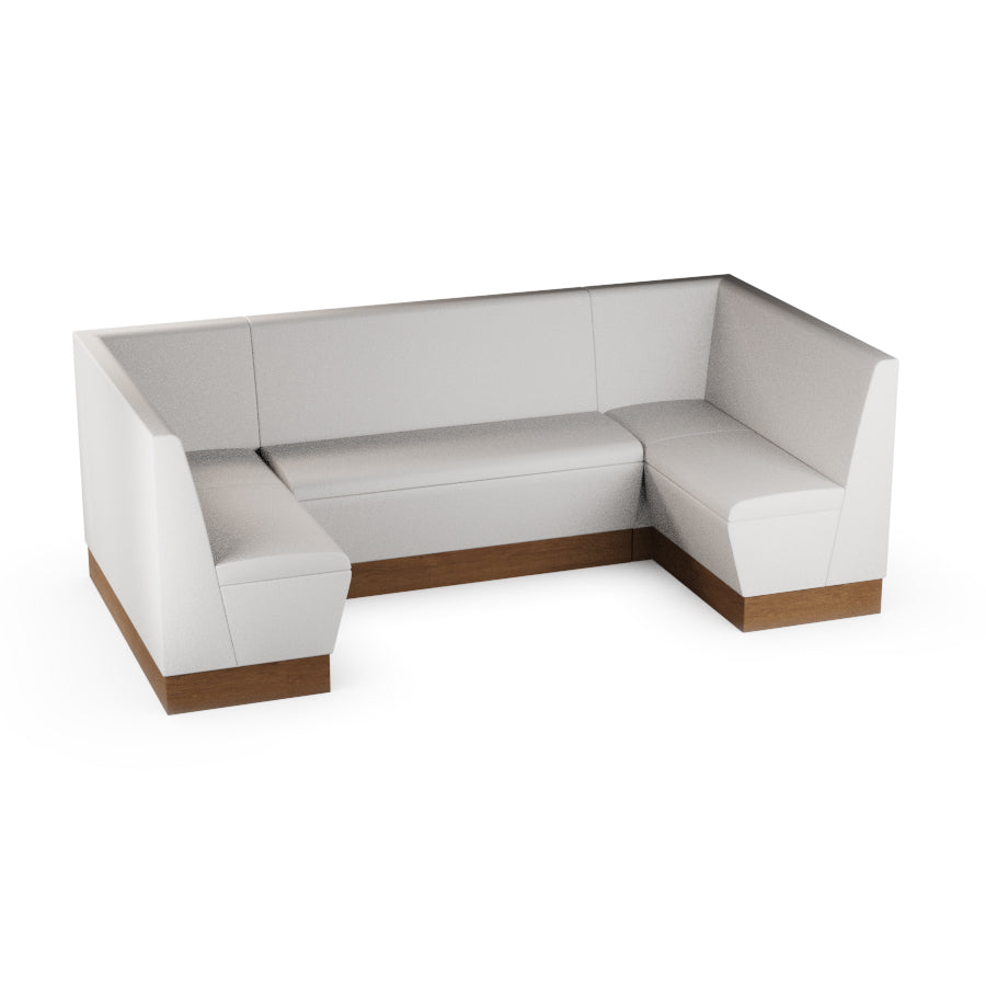 Medium U-Shaped Booth Set