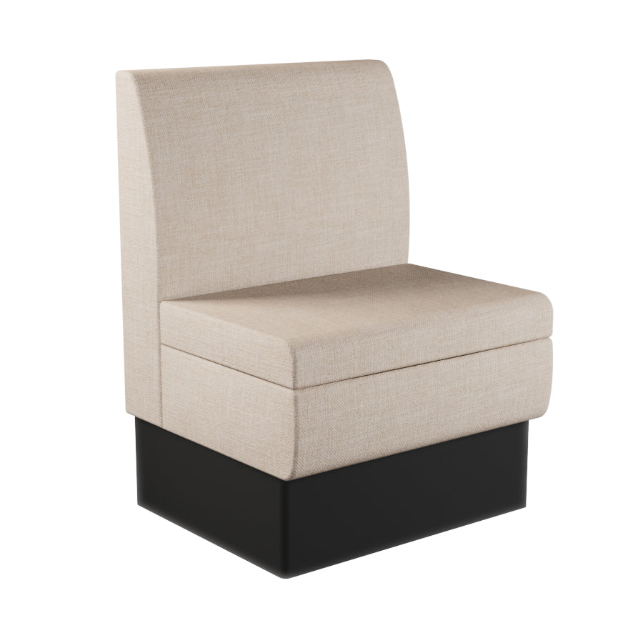 Straight Booth Seat - 700mm Small Unit