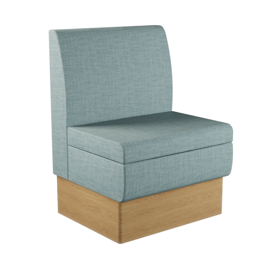 Straight Booth Seat - 700mm Small Unit