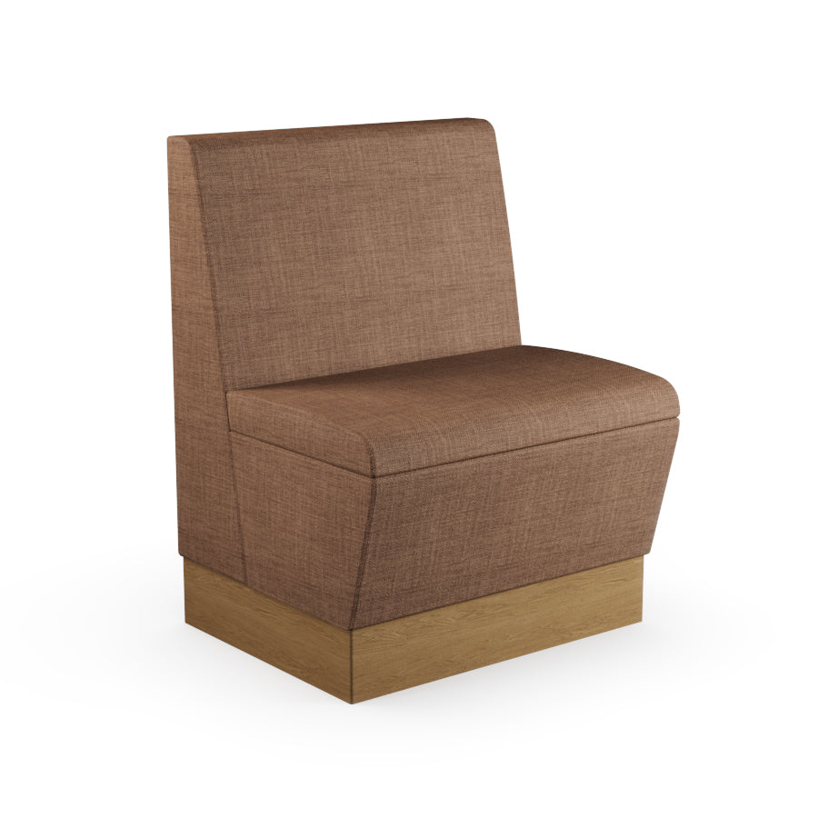 Straight Booth Seat - 700mm Small Unit