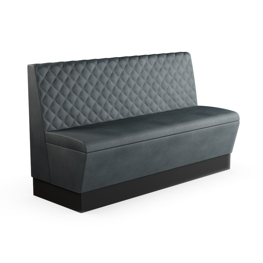 Quilted Straight Booth Seat - 1500mm Large Unit