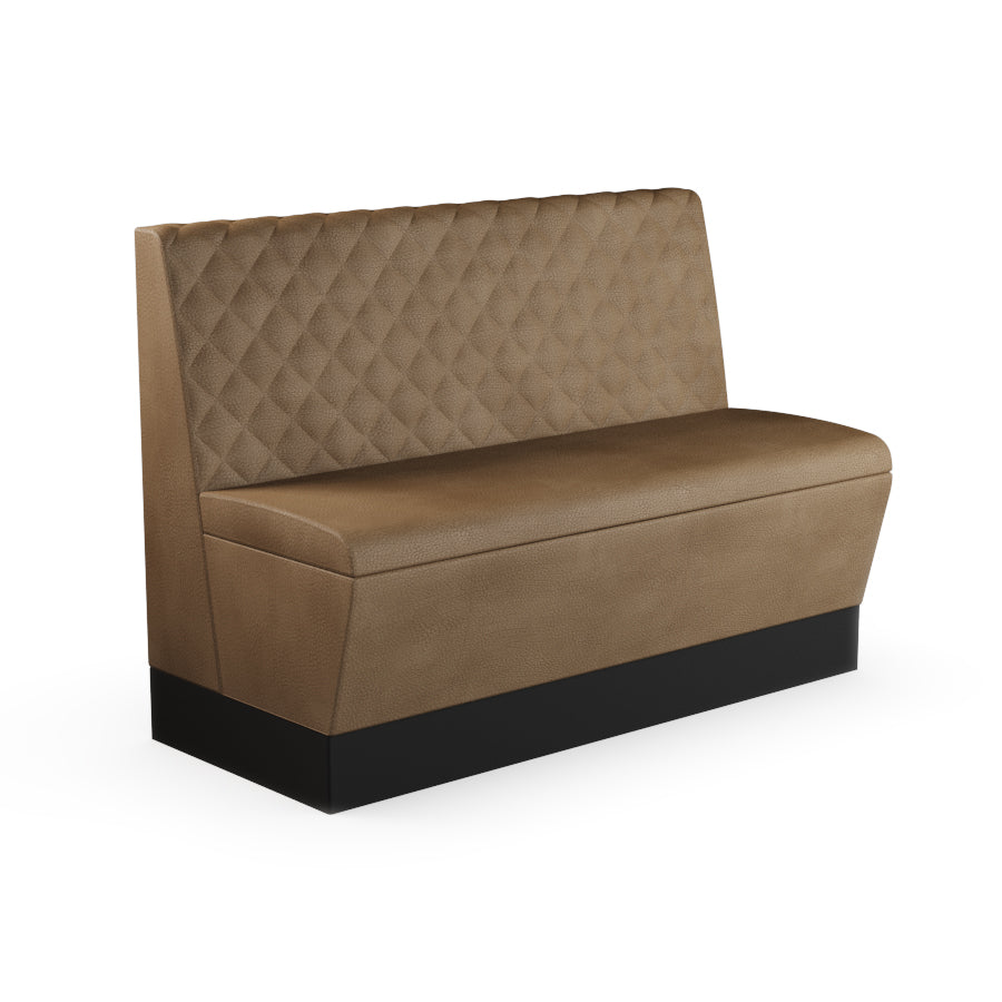 Quilted Straight Booth Seat - 1200mm Medium Unit