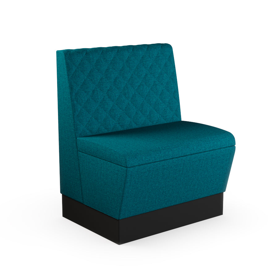 Quilted Straight Booth Seat - 700mm Small Unit