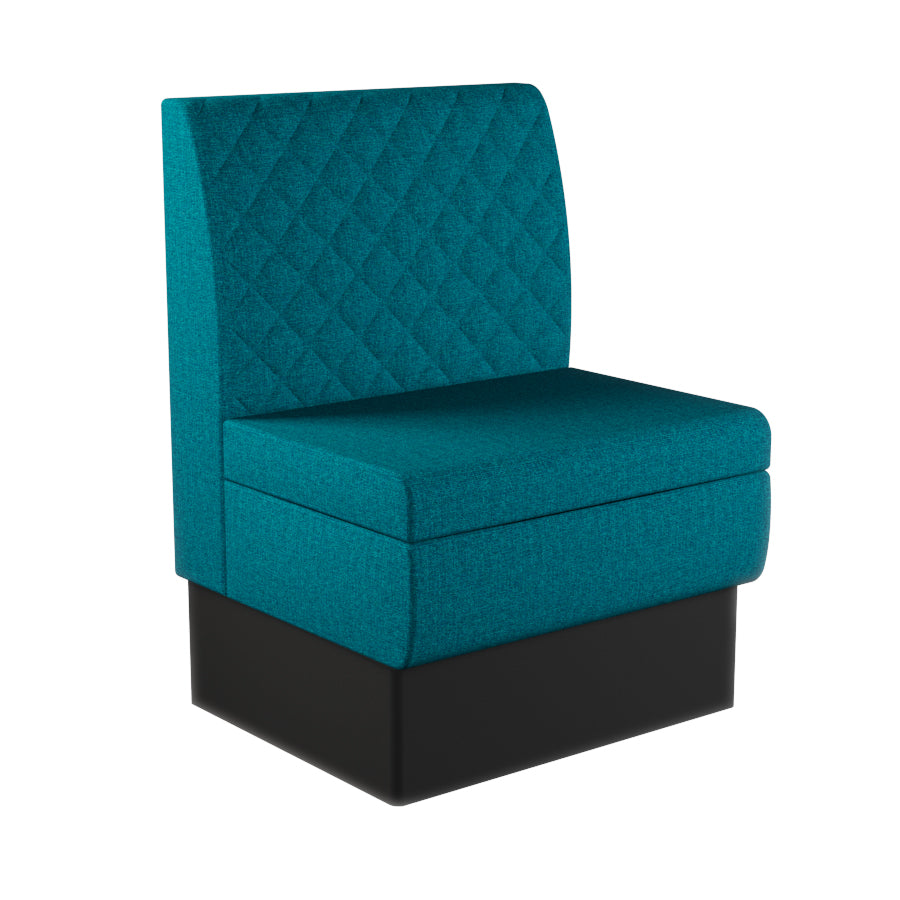 Quilted Straight Booth Seat - 700mm Small Unit