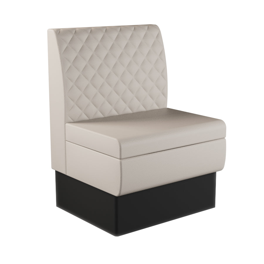 Quilted Straight Booth Seat - 700mm Small Unit