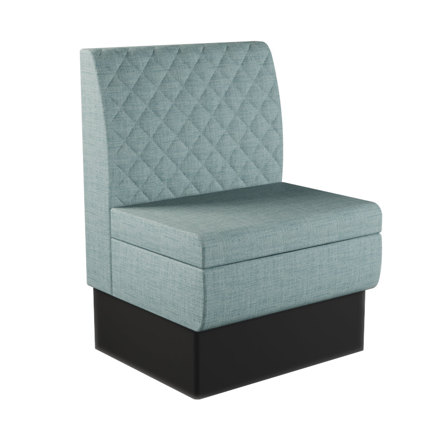 Quilted Straight Booth Seat - 700mm Small Unit