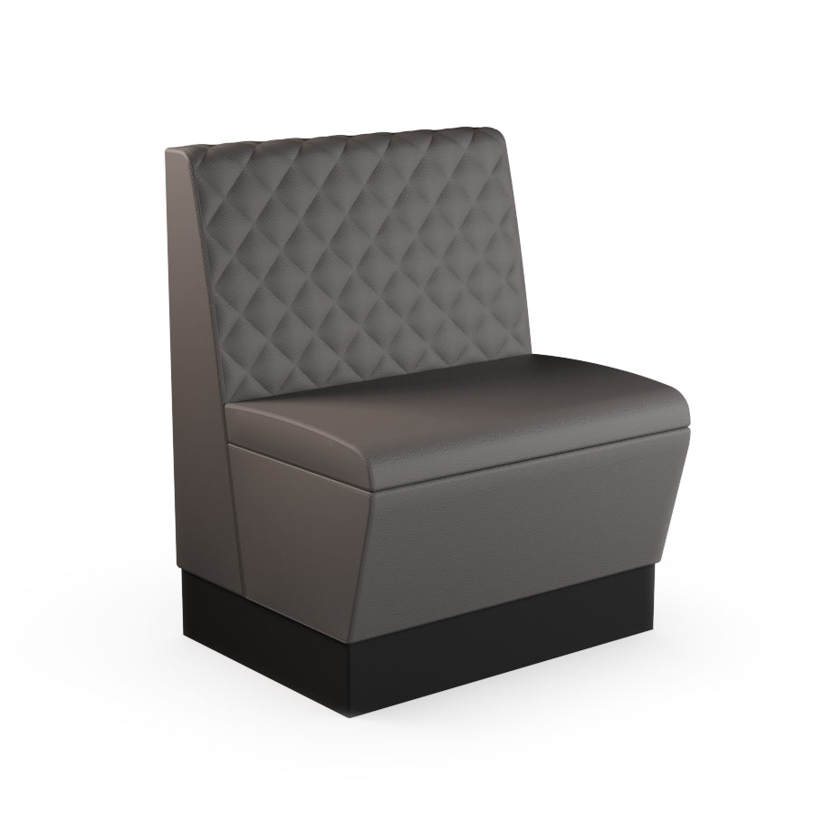 Quilted Straight Booth Seat - 700mm Small Unit