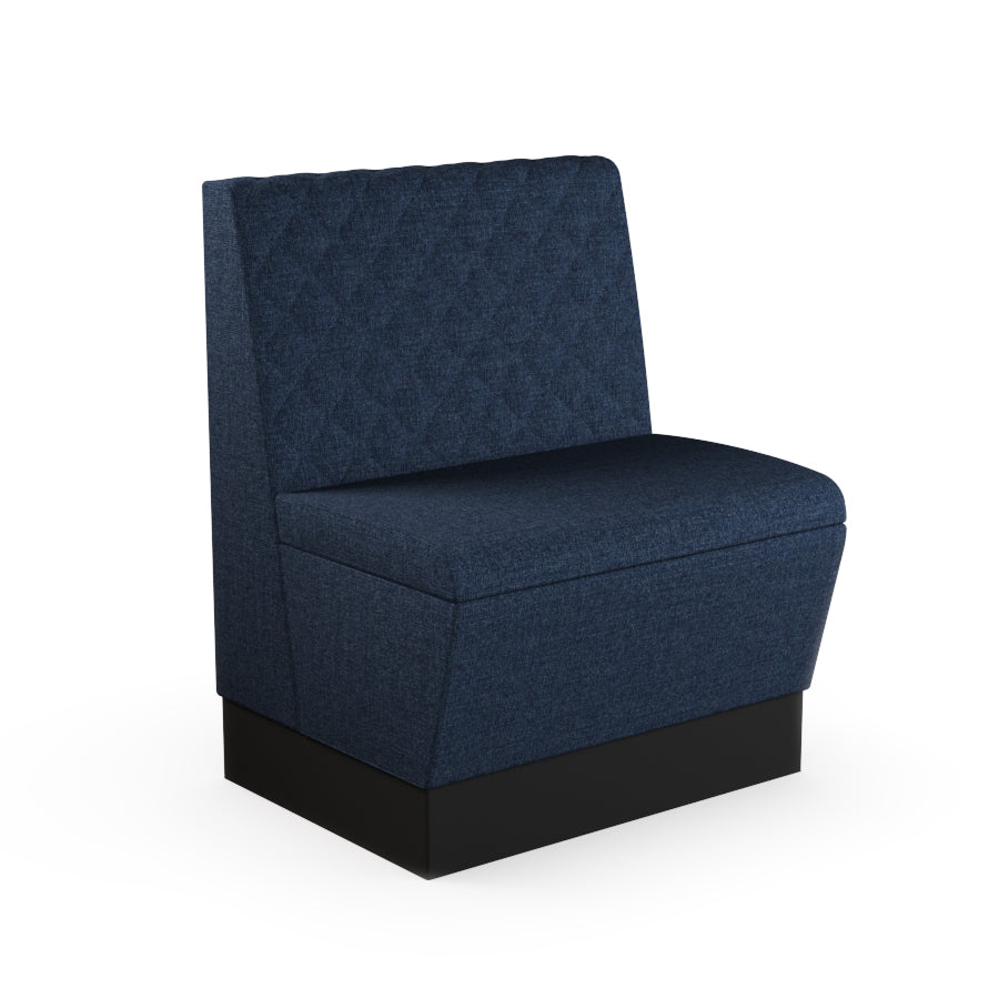 Quilted Straight Booth Seat - 700mm Small Unit