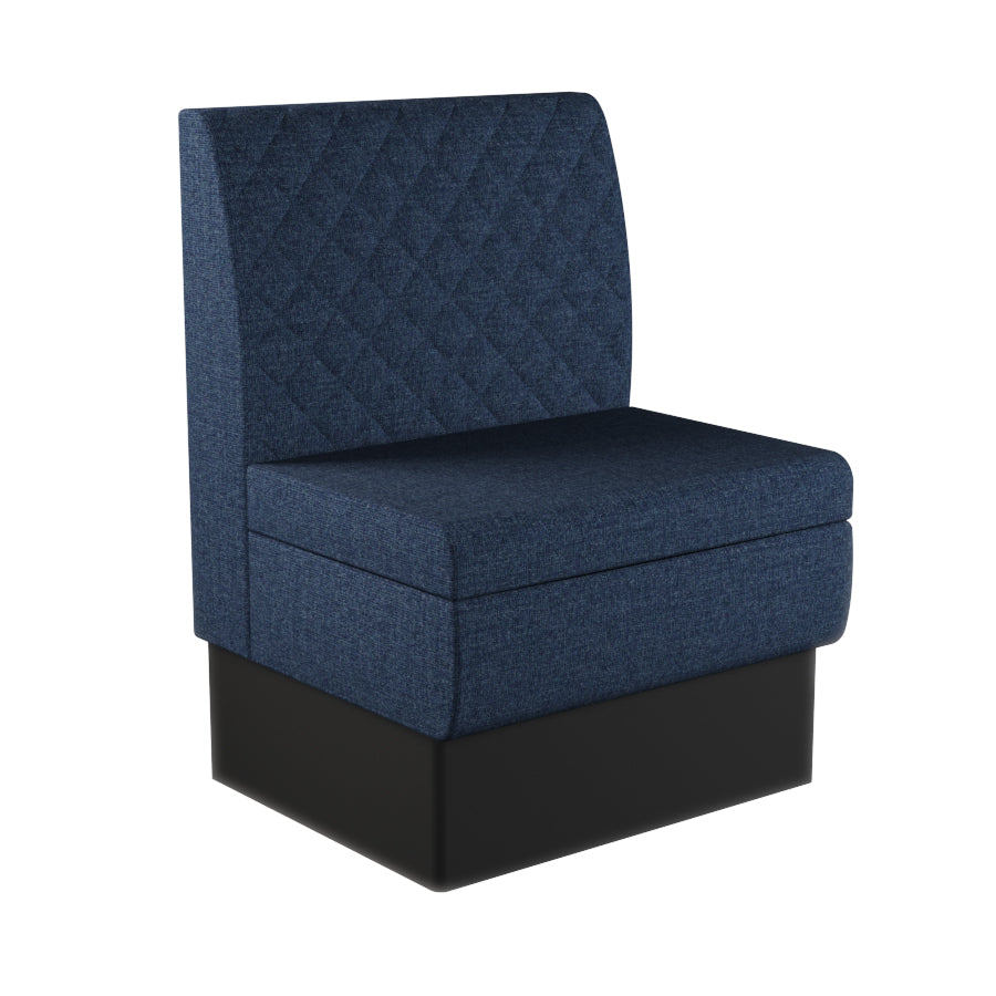Quilted Straight Booth Seat - 700mm Small Unit