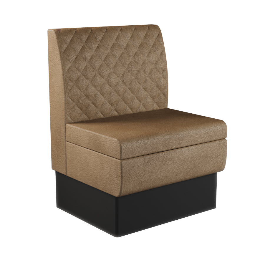Quilted Straight Booth Seat - 700mm Small Unit