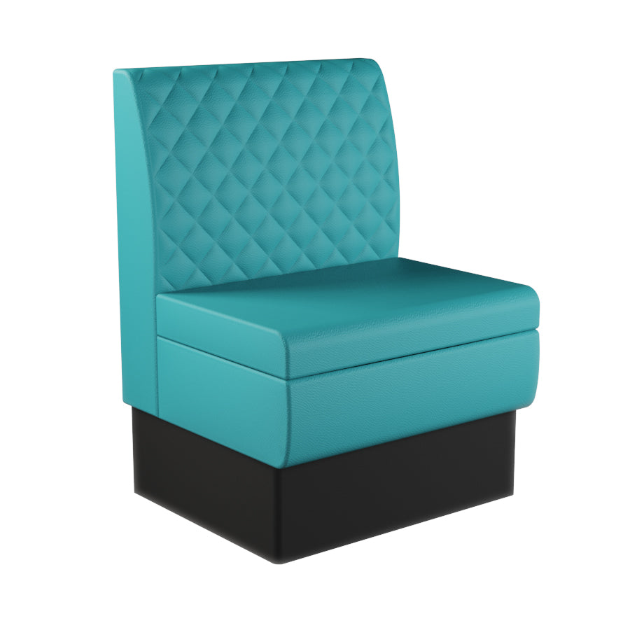 Quilted Straight Booth Seat - 700mm Small Unit