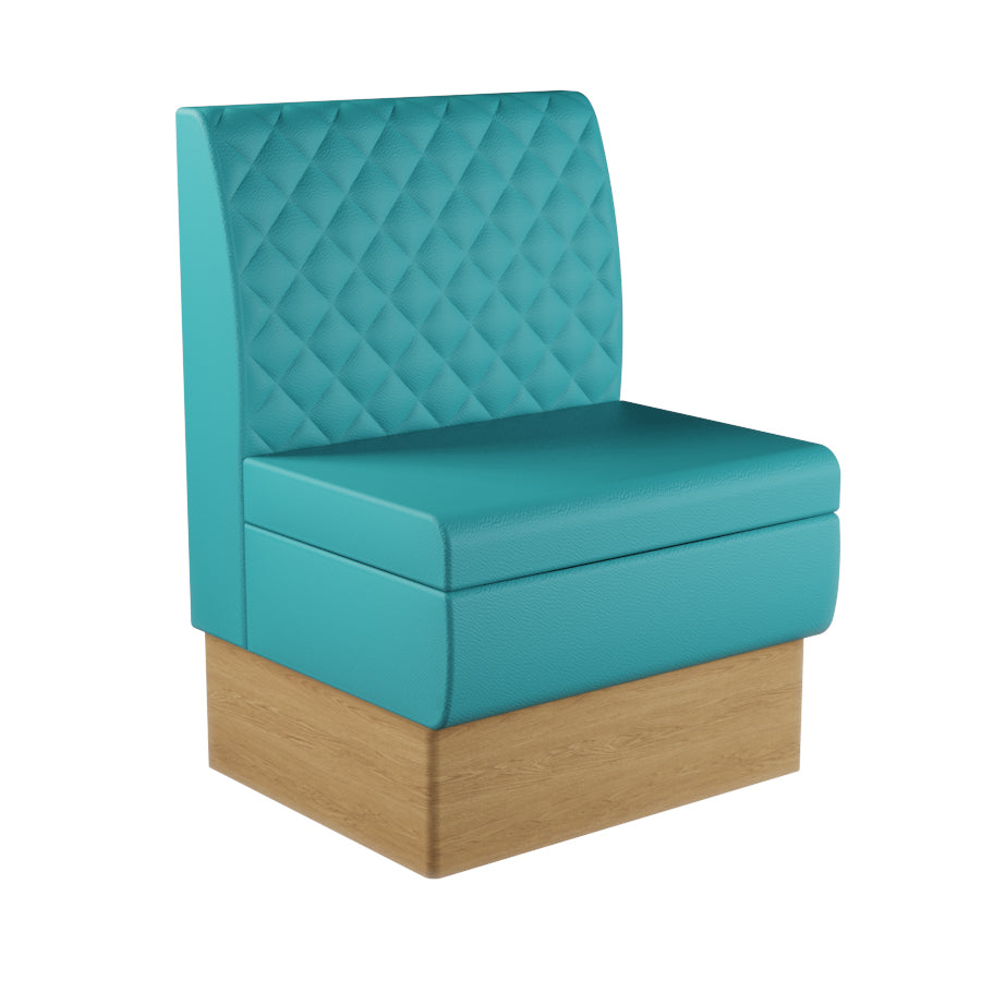 Quilted Straight Booth Seat - 700mm Small Unit