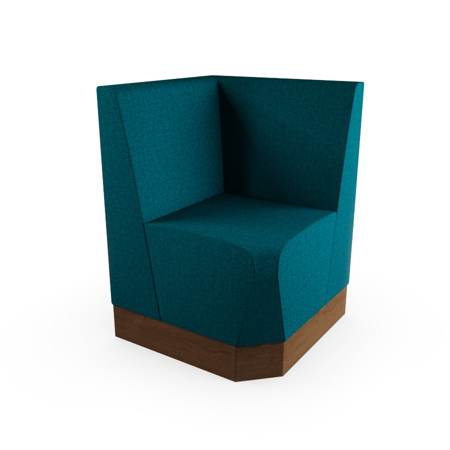 Square Corner Booth Unit