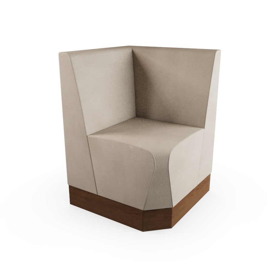 Square Corner Booth Unit