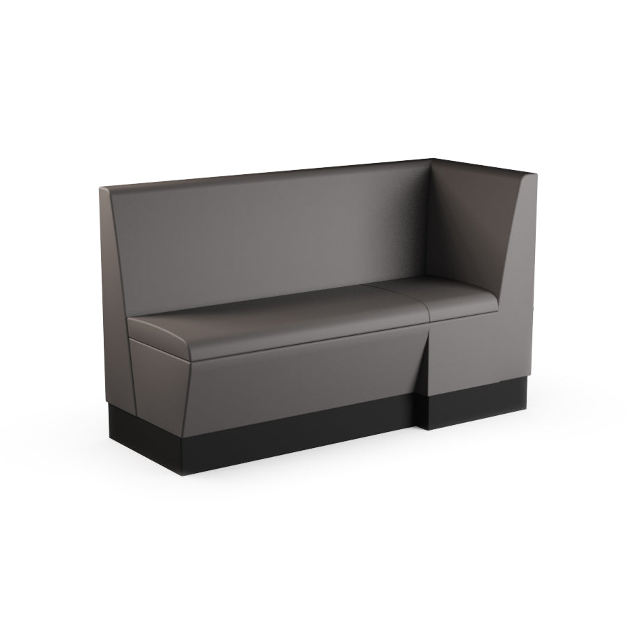 Large Extended Corner Booth Unit