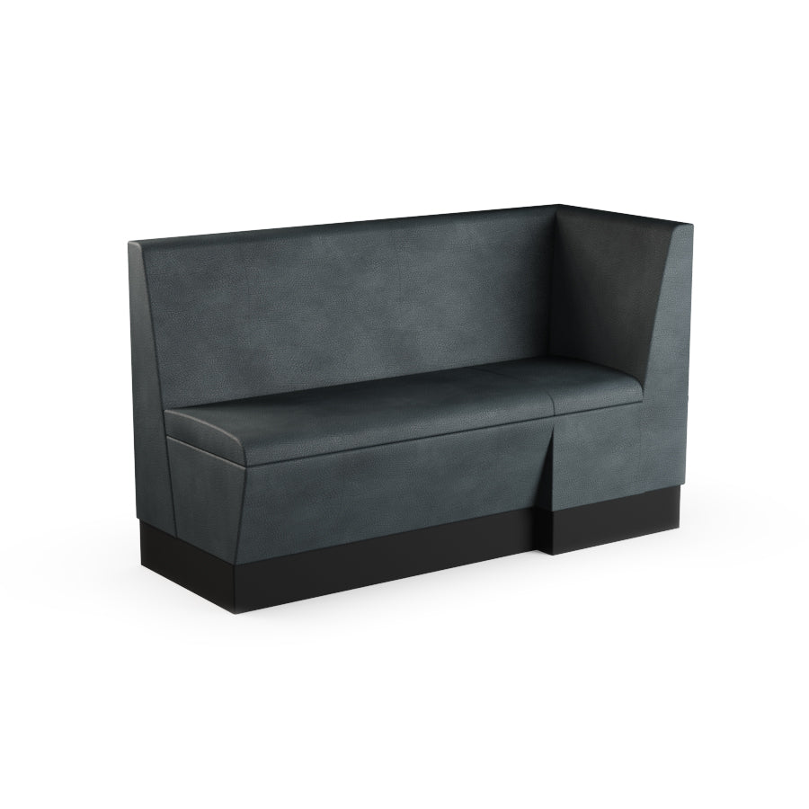 Large Extended Corner Booth Unit